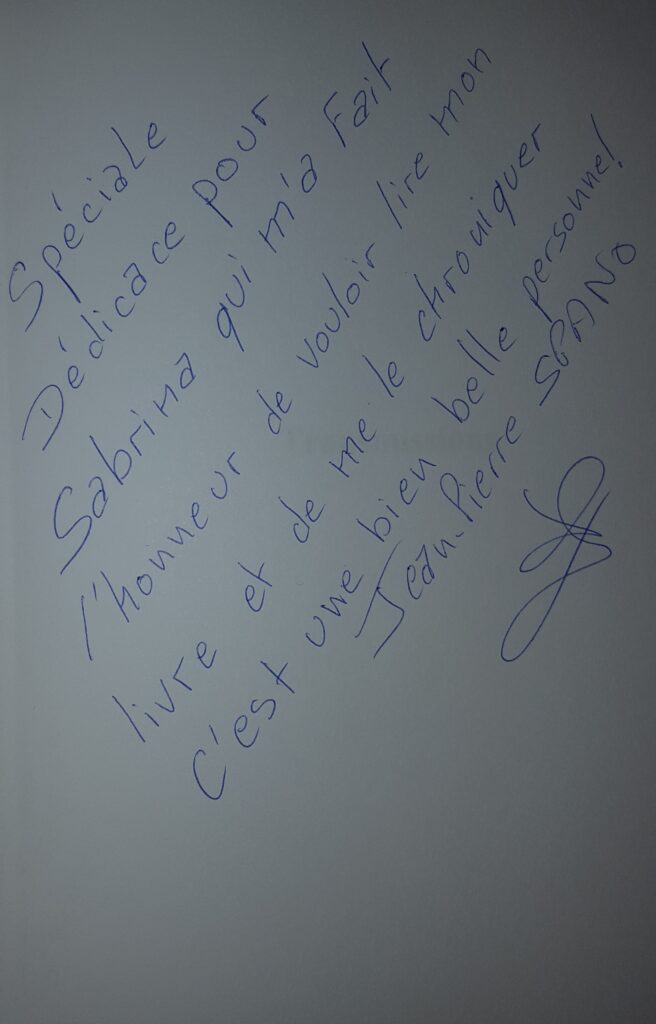 Autobiographie de Jean-Pierre Spano : "Transmission "