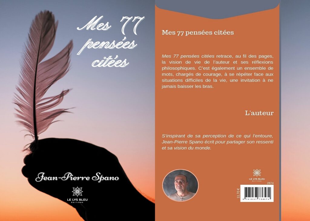 Autobiographie de Jean-Pierre Spano : "Transmission "