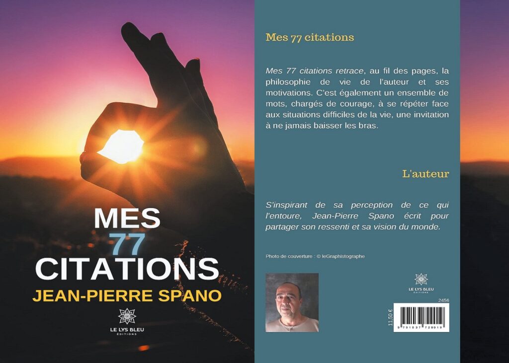 Autobiographie de Jean-Pierre Spano : "Transmission "