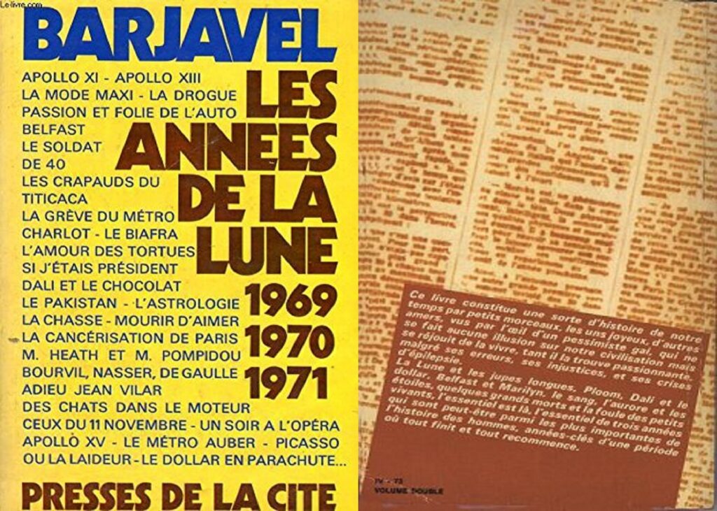 Fiction de René Barjavel : " La Faim Du Tigre "