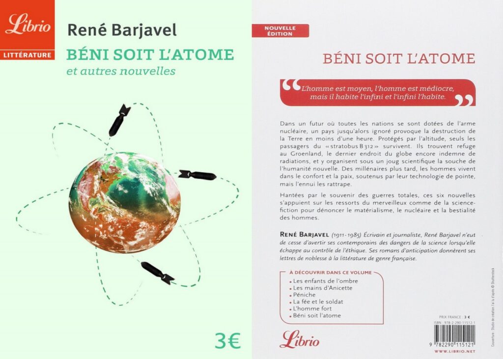 Fiction de René Barjavel : " La Faim Du Tigre "