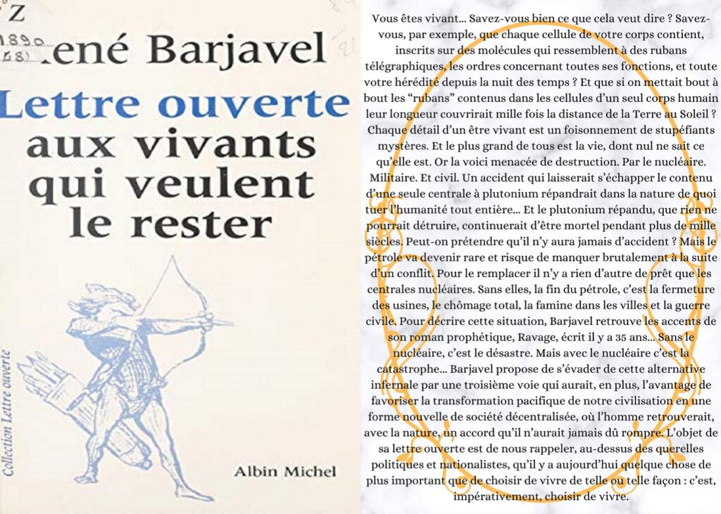 Fiction de René Barjavel : " La Faim Du Tigre "