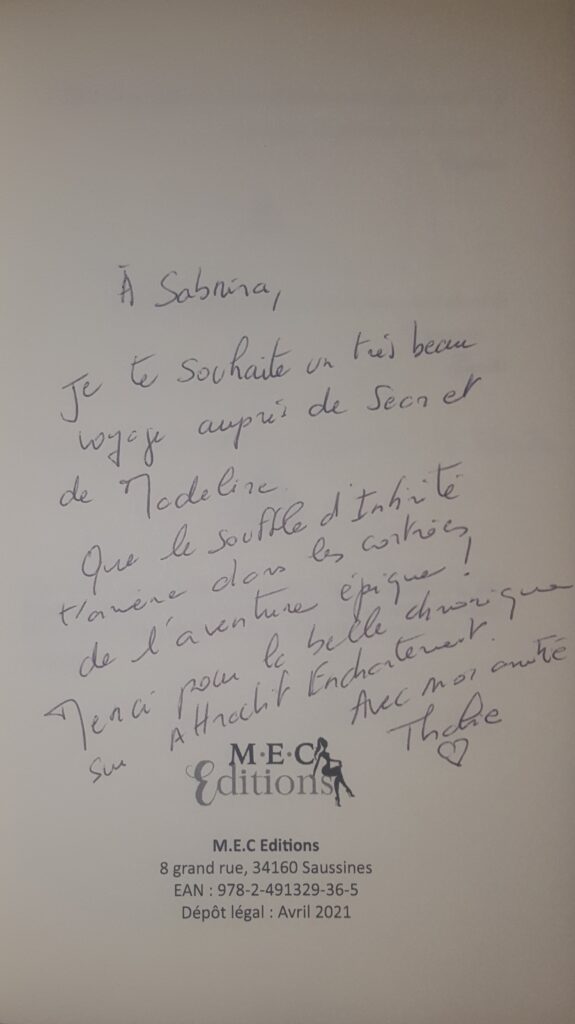 Romance de Thalie Perrot : " Le Souffle D'Infinité - Tome 2 "