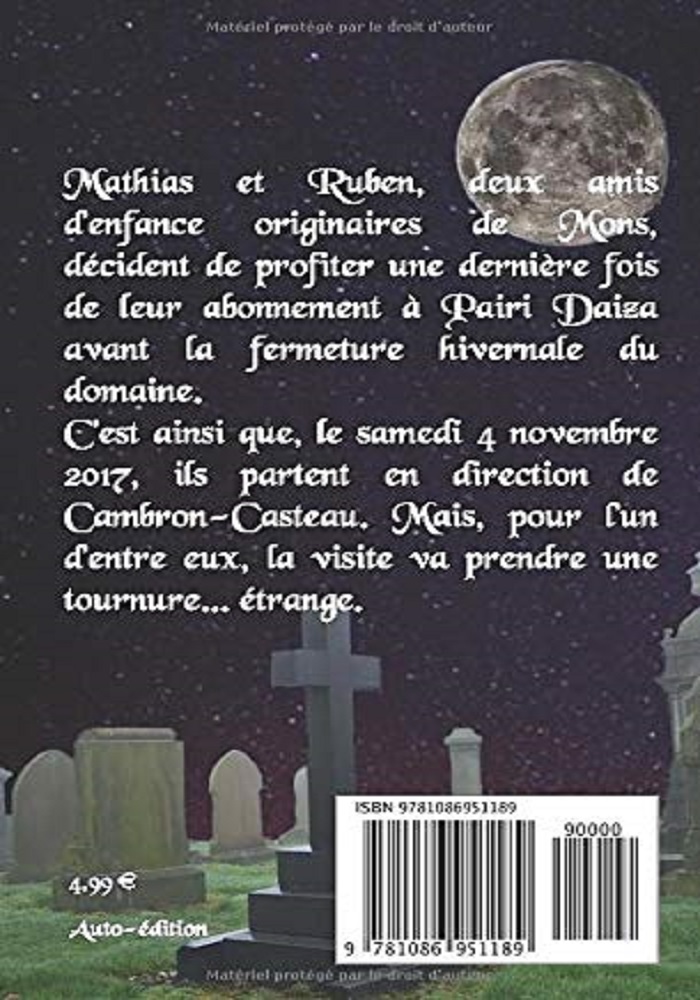 Fantastique de Déborah Hernould : " Le Moine Maudit "