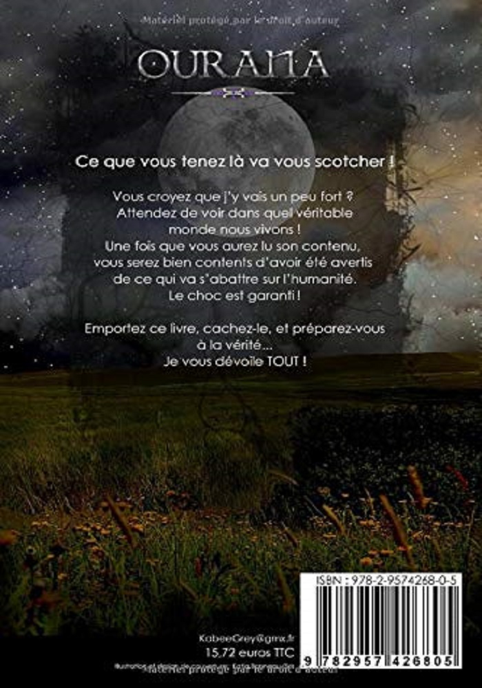 Fantaisie de KAbee Grey : " Ourana - Tome 1 - Axiomes "