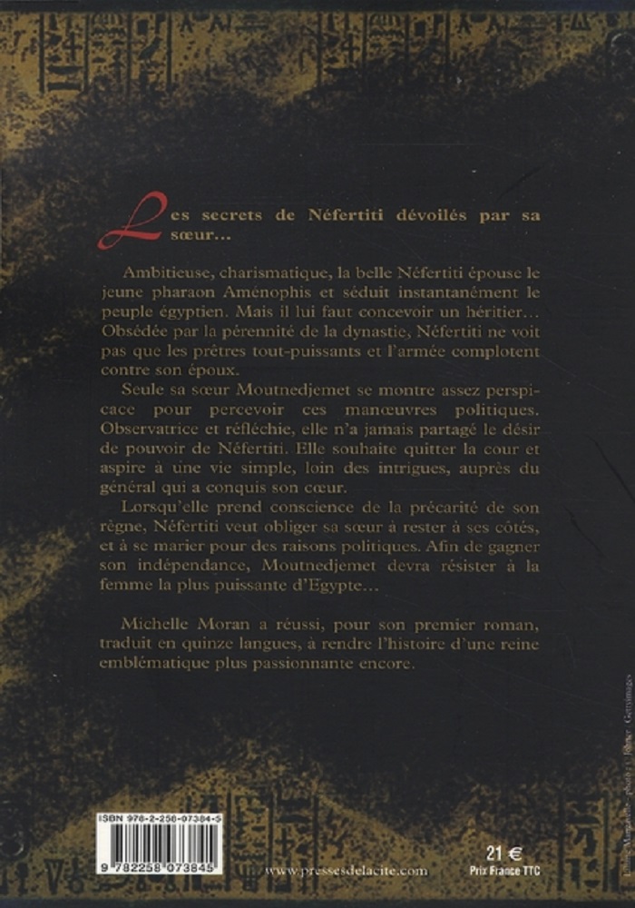 Fiction de Michelle Moran : " Les Rêves De Néfertiti "