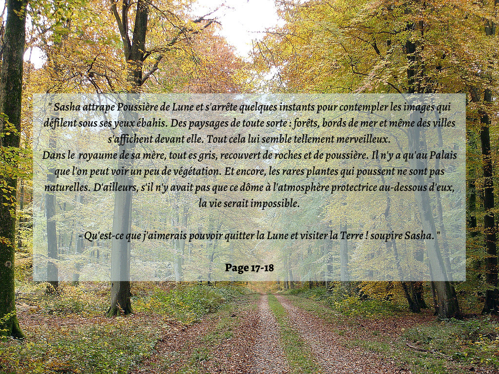 Conte de Aloïsia Nidhead : " Poussière De Lune "