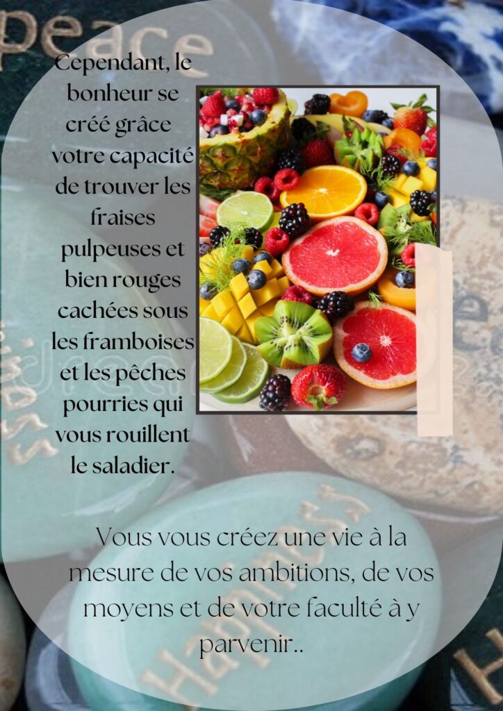 Réflexion sur le bonheur