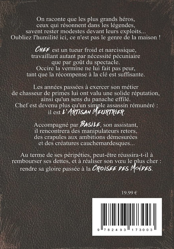 Dark Fantaisie de Matthieu Urban : " L'Artisan Meurtrier - Vol.1 "